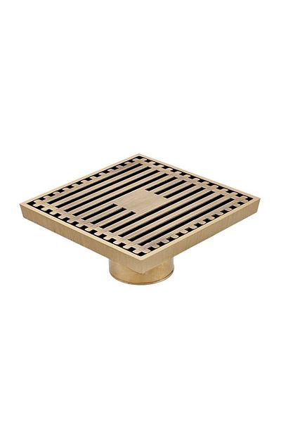 Rain Drop De la Robinetul Meu Brass floor drain with anti-odor system for bathroom, yard, garden, garage