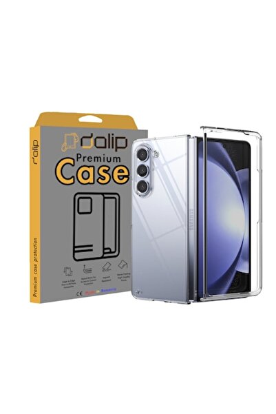 dalip Husa pentru Samsung Galaxy Z Fold 5, PerfectView, Termoplastic, Transparent