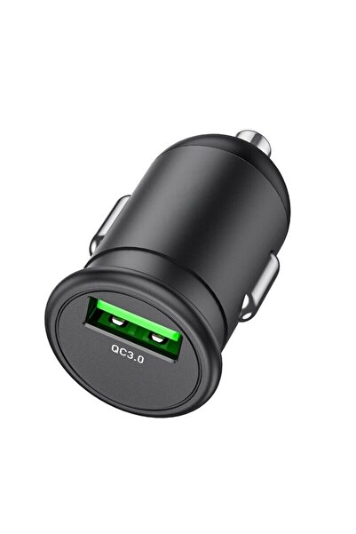 Dali Încărcător auto, 1xUSB A, QC 3.0, Mighty, 18W, 3A, ABS, Negru