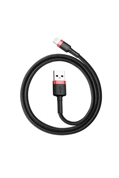 Dali Cablu de încărcare și transfer de date, conector USB A la conector compatibil Apple, Cafule, 2A, lungime 0,5 m, text