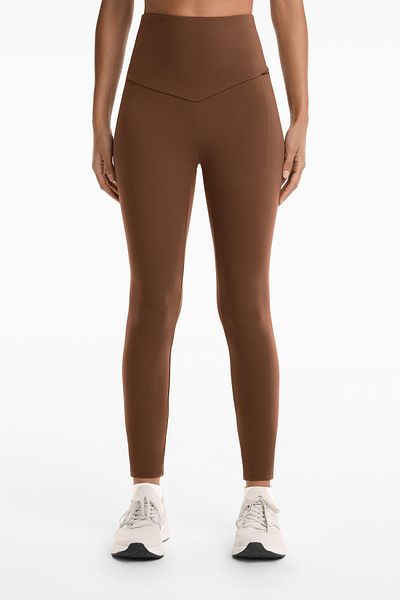 Oysho Comfortlux super high rise 65cm ankle-length leggings with pockets