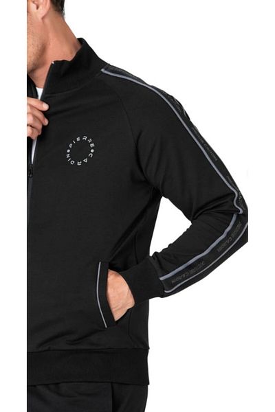 Pierre Cardin Men's Stripe Detailed Classic Tracksuit Set