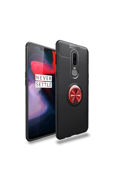 Dali Carcasă de protecție compatibilă cu OnePlus 6, tip silicon carbon cu ine...