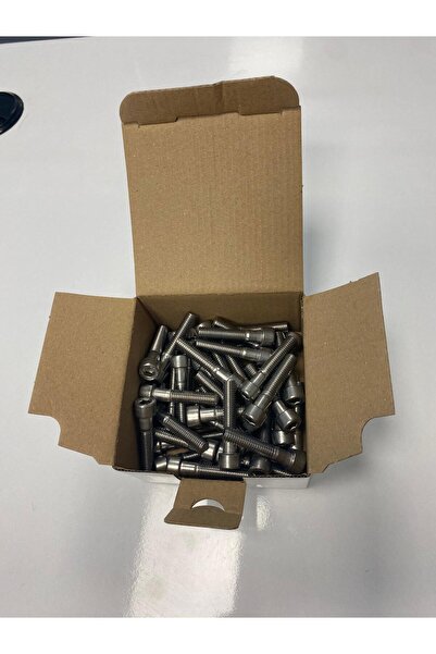 erçelik 10 adet m8x45 paslanmaz imbus başlı cıvata