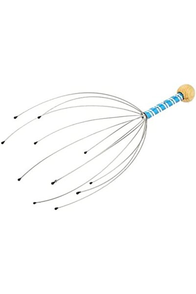 Twinkle Mart جهاز تدليك فروة الرأس والرأس، جهاز تدليك العنكبوت، تدليك يدوي باليد