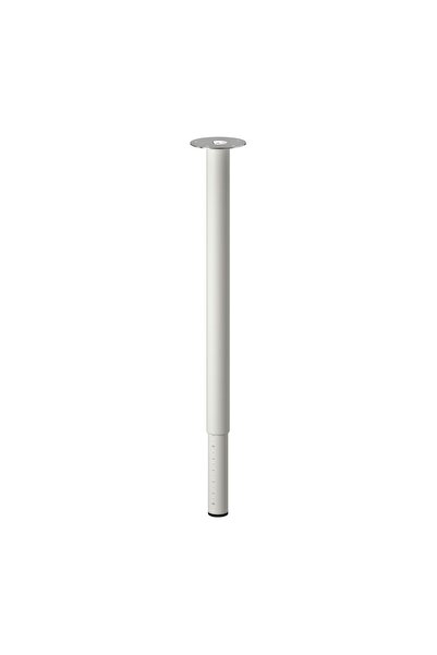 IKEA çalışma masası, koyu gri-beyaz, 100x45 cm