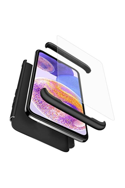 Dali Carcasă de protecție 360° compatibilă cu Samsung Galaxy A23 4G/5G, neagră