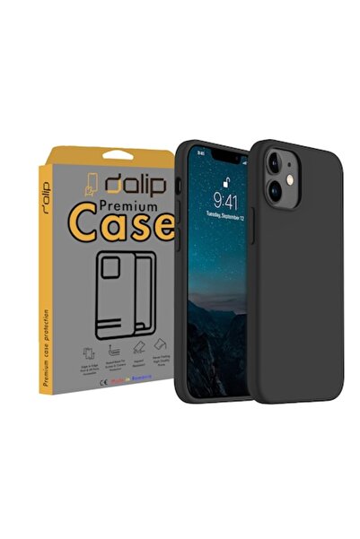 dalip Husă pentru iPhone 12 Pro Max, V Leather HQ Armor, Neagră