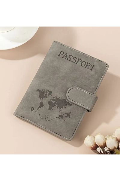 ORGANICYOU Shanghai Rfid Multifunctional Travel Passport Book, Card Holder, Wallet, Id Card