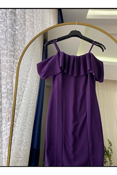 Butik Omuz detaylı elbise