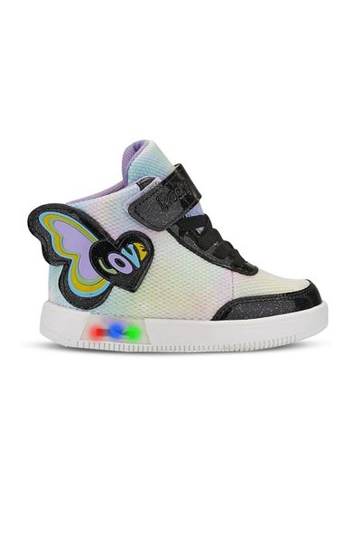 ROCKY SPORT Love Patterned Orthopedic Comfortable Non-Slip Sole Style Girl's Lighted Sneaker
