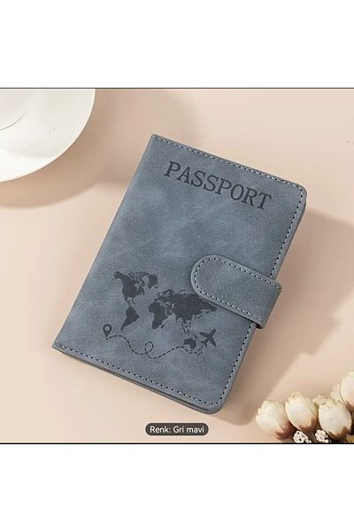 ORGANICYOU Shanghai Rfid Multifunctional Travel Passport Book, Card Holder, Wallet, Id Card