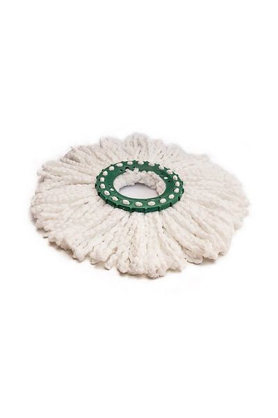 MONTELI Rezerva Mop Rotativ, 16 cm, Microfibra, Alba