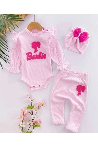 baume clothes Baby Girl 2-Piece Pink Top-Top Set