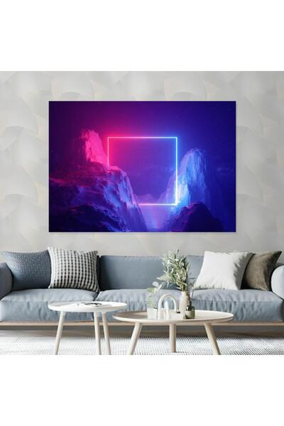 SND لوحة جدارية قماشية كانفس بتصميم نسائي إطار خشبي مخفي، ٥٠×٧٠ سم