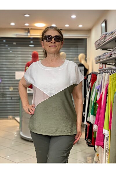 ELLA ÜÇ RENKLİ BLUZ