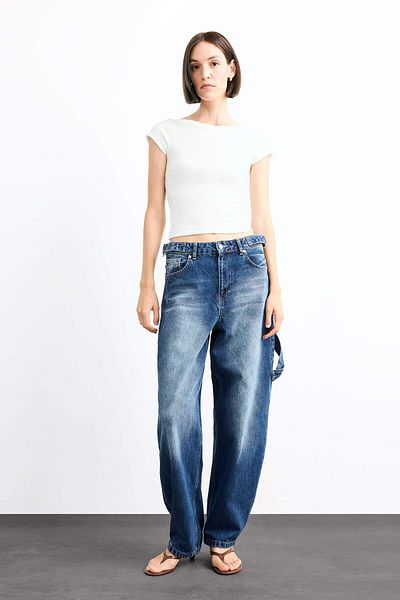 DeFacto Παντελόνι Jean Baggy Fit G0465AX25SM