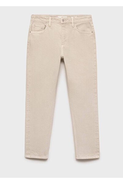 MANGO Man Ben cropped tapered fit jean pantolon