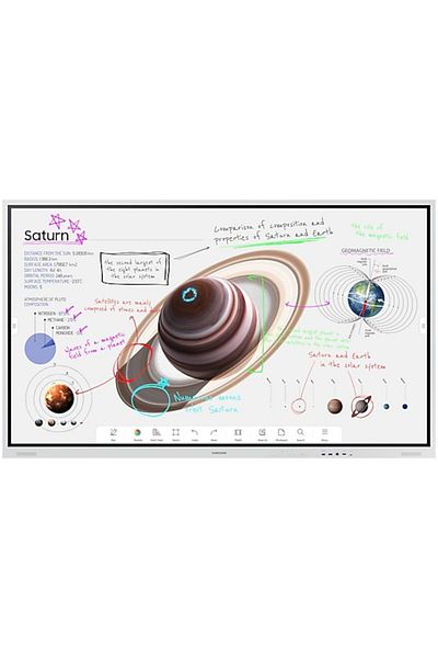 Samsung Flip Pro WM75B, 75", 4K UHD Display