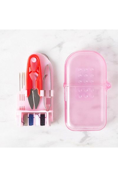 MBB ETİCARET Loren Sew Go Pink Sewing Kit - N4360