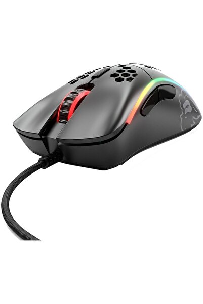 Glorious Mouse de gaming Model D Minus, Ultra-ușor 61g, Negru Mat