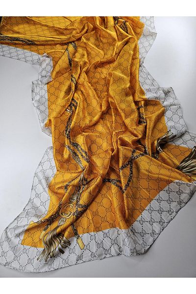 Webinay Home Εισαγόμενο Voile Silk Shawl Νέας σεζόν Νέο μοτίβο