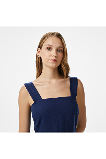 Nautica Kadın Lacivert Regular Fit Elbise