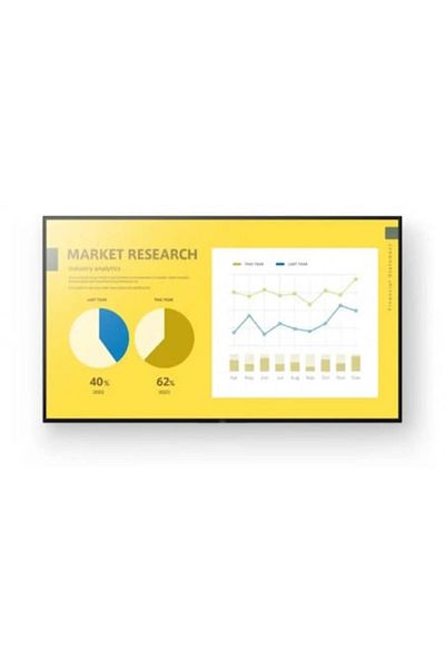 Sony Professional IPS LED Screen 65" FW-65EZ20L, UHD (3840 x 2160), HDMI, WiFi, Speakers (Black)