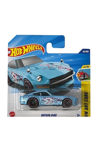 HOT WHEELS Masinuta metalica Hot Wheels Datsun 240Z Turcoaz 2025 HW Art Cars 1:64