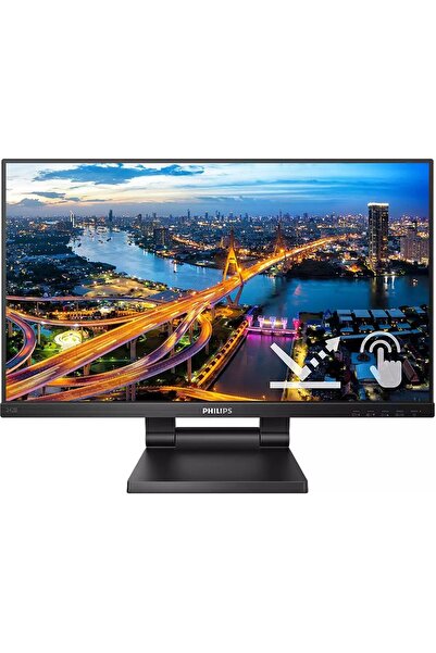 Philips Monitor LED IPS 23.8", Full HD, DisplayPort, Vesa, Negru