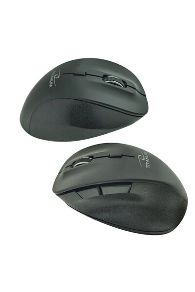 Titanum Mouse Fornax TM122K, Wireless, Bluetooth v.5.0, 1600 DPI, Black