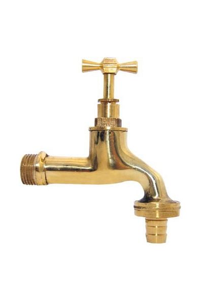 Ennalbur 1/2 Garden Faucet with Yellow Fitting