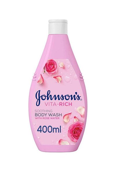 Johnson's Johnson's Vita-Rich Body Wash with Rose Water 400ml