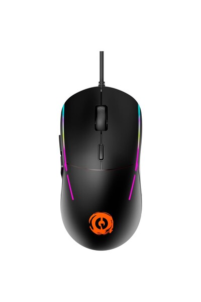 CANYON Mouse de gaming Shadder GM-321 RGB cu 6 butoane, cu fir, negru