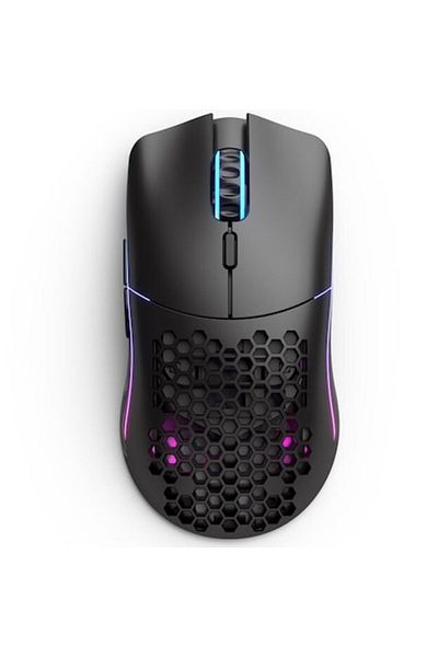 Glorious Mouse gaming Model O- Wireless, Ultrausor 65g, Negru Mat