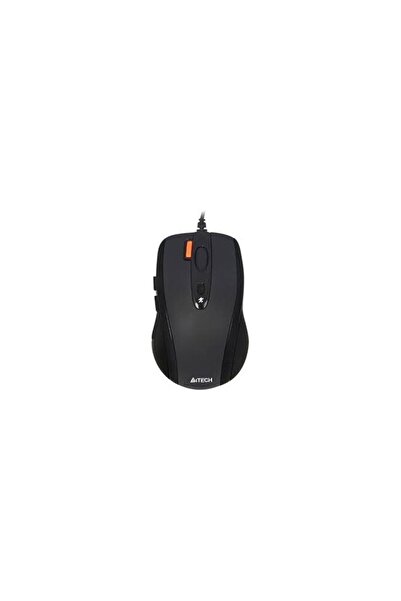A4 Tech Mouse cu fir A4Tech N-70FX V-Track fără pad, negru, USB
