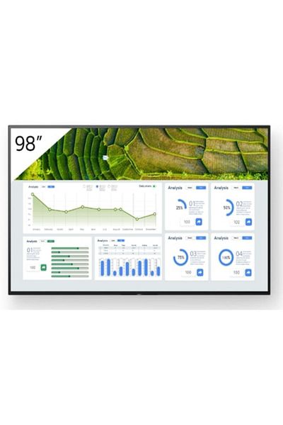 Sony Ecran LED profesional VA 85" FW-98BZ30L, UHD 3840 x 2160, HDMI, WiFi, negru