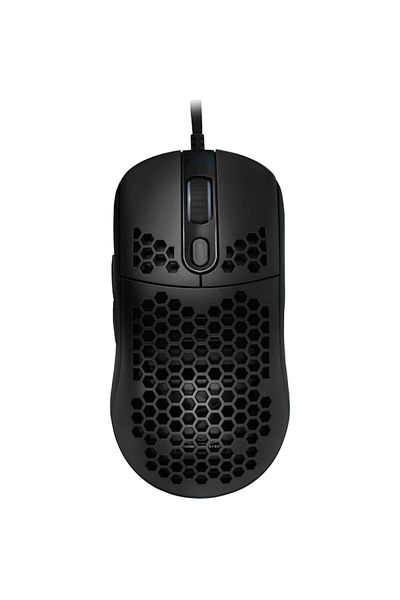 Arozzi FAVO Gaming Mouse, Ultra-Light 74g, Paracord Cable, RGB Lighting, Black