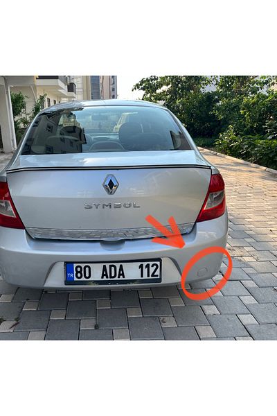 swordslife Renault Clio Symbol Thalia 2009-2012 Rear Bumper Cover