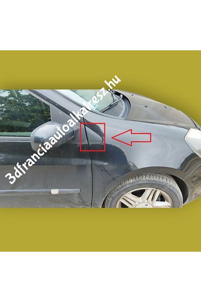 swordslife Renault Clio 3 Plastic in Front of the Right Fender Mirror