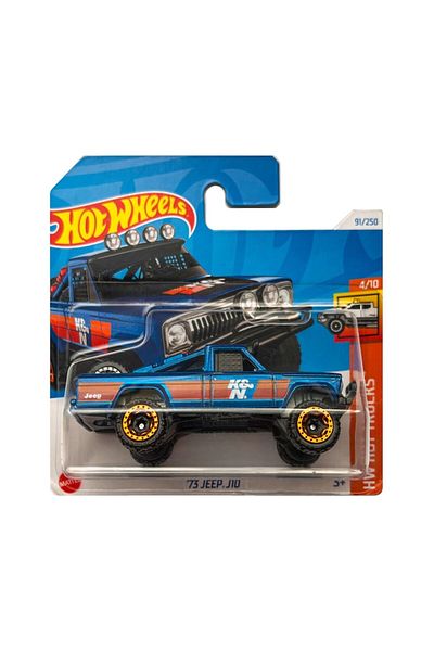 HOT WHEELS Masinuta metalica Hot Wheels, '73 Jeep J10, 1:64, Albastru