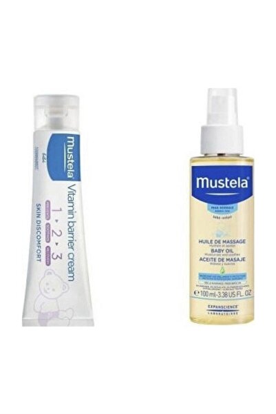 Mustela Bebek Yağı 100ml +100 Ml Pişik Kremi