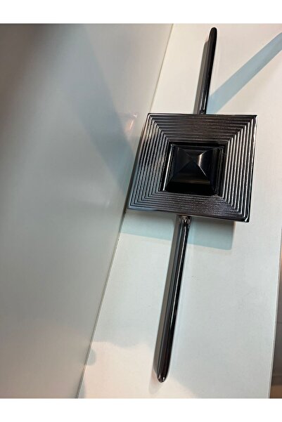 Emaks Paris Metal Handle 96mm Smoked Cabinet Cover Modern Drawer Furniture Tv Unit Nightstand Cloakroom