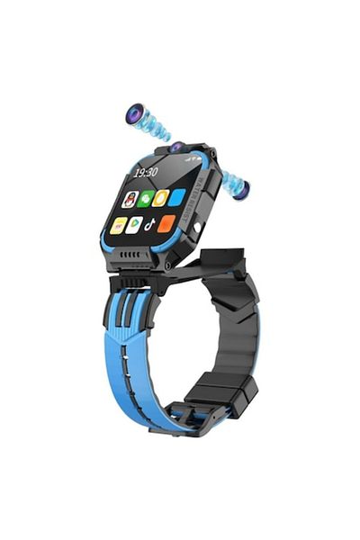 7LIFE Ceas inteligent pentru copii cu cameră duală, GPS, apeluri video, slot SIM, WhatsApp și TikTok, rezistent la apă,
