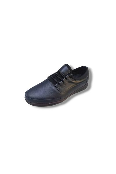 Growish Gr0340 Genuine Leather Stretch Light Poly Sole Rubber Lacing Men's Daily Casual Shoes