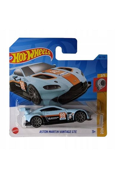 HOT WHEELS Masinuta metalica Hot Wheels, Aston Martin Vantage GTE, Gulf Edition, 1:64