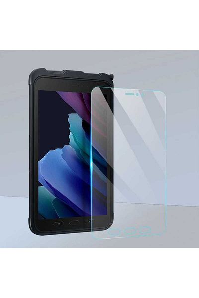 Cep Plus Galaxy Tab Active 3 T577 Compatible Cppl Tablet Tempered Glass Screen Protector-Colorless