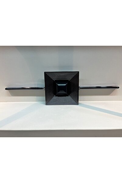 Emaks Paris Metal Handle 96mm Smoked Cabinet Cover Modern Drawer Furniture Tv Unit Nightstand Cloakroom