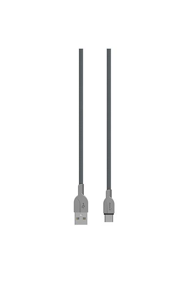 Cep Plus Gray Zr-Ls411 Type-C USB Cable-Cppl