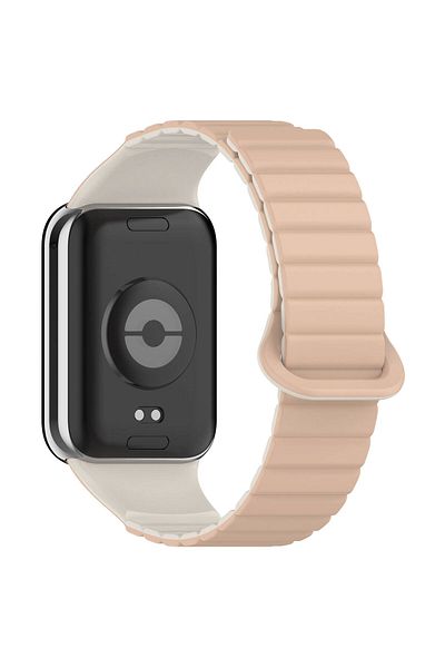Cep Plus Xiaomi Mi Band 8 Pro Silicone Cord Cppl Krd-105 Strap Strap-Powder